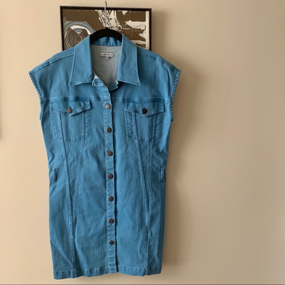 Surface to Air denim mini dress